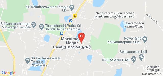 Maraimalai Nagar Bus Station, Maraimalai Nagar, Tamil Nadu, India