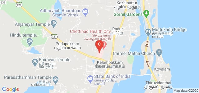 Chettinad Hospital And Research Institute, SH 49A, Kelambakkam, Tamil Nadu, India