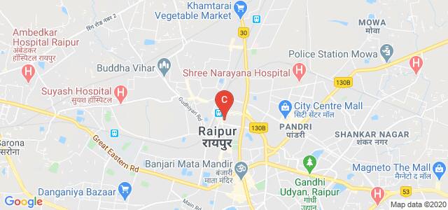 Mahatma Gandhi College, Raipur, Station Road, Behind Gurudwara, Nahar Para, Station Road, Moudhapara, Raipur, Chhattisgarh, India