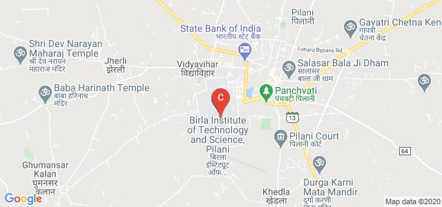 Birla Institute of Technology and Science, Pilani, Rajasthan, India