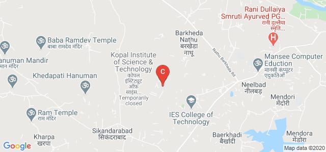 Kopal Institute of Science & Technology, Kalkheda Rd, Neelbad Square, Bhopal, Madhya Pradesh, India