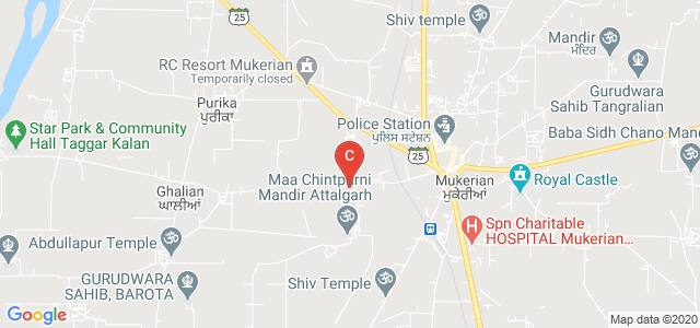 Sbcms Institute of Technology, Attalgarh Road, Randhawa Colony, Mukerian, Hoshiarpur, Punjab, India