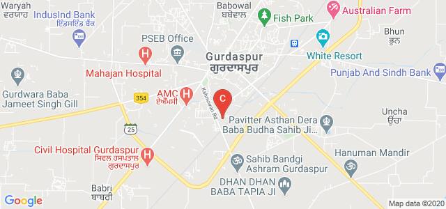 Sadar Bazar, Gurdaspur, Punjab 143521, India