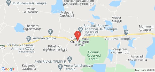 Thiruvalluvar College of Engineering & Technology, Ponnur Malai, Tamil Nadu, India