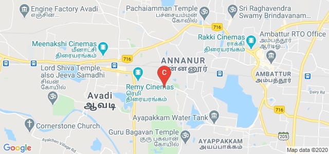 St.Peter's College of Engineering and Technology, Avadi, Tamil Nadu, India