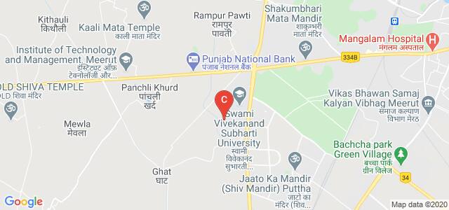 Subharti Institute of Technology and Engineering, Meerut, Uttar Pradesh, India