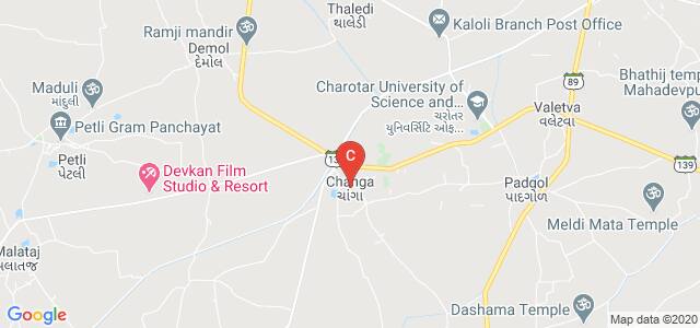 Charotar University of Science and Technology (CHARUSAT), Nadiad - Petlad Road, Changa, Gujarat, India