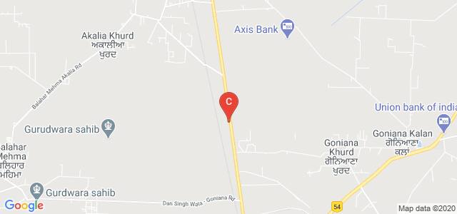 Aklia College of Engineering and Management Technology, Goniana Jaitu Rd, Bathinda, Punjab, India