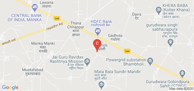 Yamuna Institute of Engineering & Technology, Post Office, Gadhola, Yamuna Nagar, Haryana, India