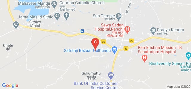 Centre For Bioinformatics, Old, Hulhundu, Ranchi, Jharkhand, India