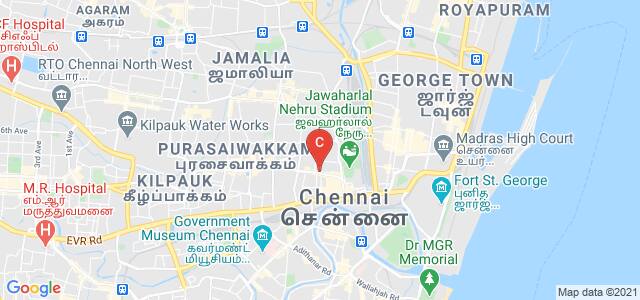 Madras Veterinary College, Vepery High Road, Periamet, Vepery, Choolai, Chennai, Tamil Nadu, India
