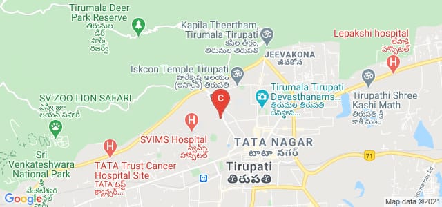 Sri Venkateswara Institute of Medical Sciences (SVIMS), Alipiri Road, Sri Padmavati Mahila Visvavidyalayam, Tirupati, Andhra Pradesh, India