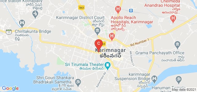 Mukarampura Circle, Mukarampura, Karimnagar, Telangana, India