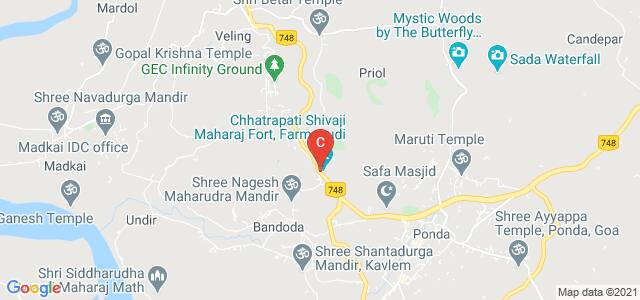 Farmagudi, Donshiwado, Bandoda, Goa 403401