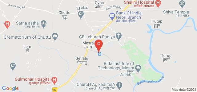 Birla Institute of Technology, Mesra, Ranchi, Jharkhand, India