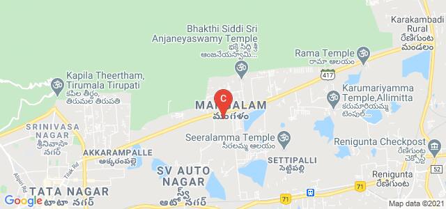 Indian Institute of Science Education and Research, Tirupati, Mangalam, Tirupati, Andhra Pradesh, India