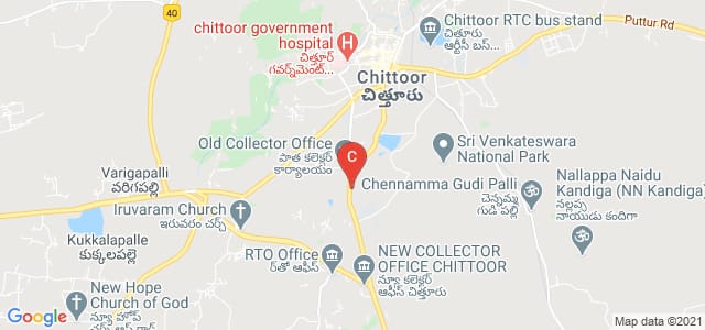 Pvkn Govt College, pvkn govt college, Vellore Road, Greamspet, Chittoor, Andhra Pradesh, India