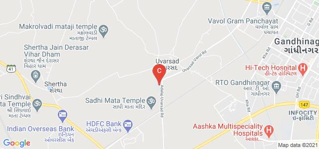 Unitedworld School of Law, Uvarsad-Vavol Road, Gandhinagar, Gujarat, India