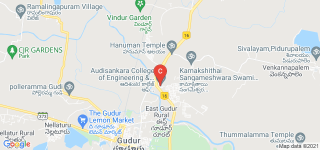 Audisankara College of Engineering and Technology, Nellore, Andhra Pradesh, India