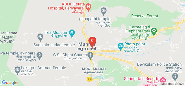 College Of Engineering Munnar, Kannan Devan Hills, Kerala, India