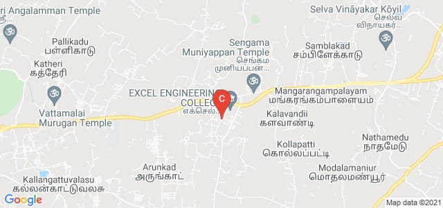 Excel College of Engineering and Technology, Komarapalayam, Namakkal, Tamil Nadu, India