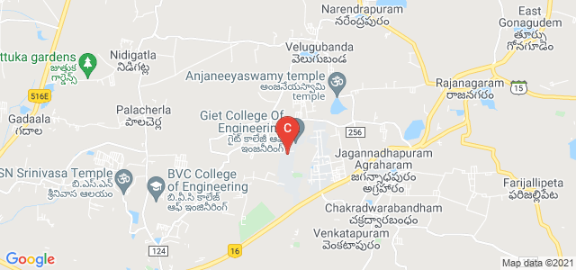 GIET ENGINEERING COLLEGE, Rajahmundry, Andhra Pradesh, India