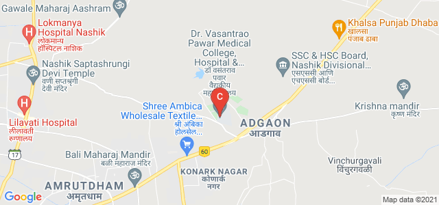 Dr. Vasantrao Pawar Medical College,Hospital & Research Center, Hindustan Nagar, Vasantdadanagar, Adgaon, Nashik, Maharashtra, India