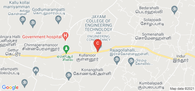 JAYAM COLLEGE OF ENGINEERING&TECHNOLOGY, Dharmapuri - Hogenakkal Road, Nallanur, Sigaralahalli, Tamil Nadu, India