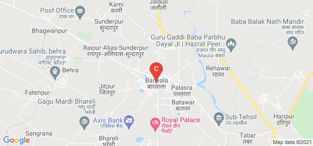 Barwala, Panchkula, Haryana 134118, India