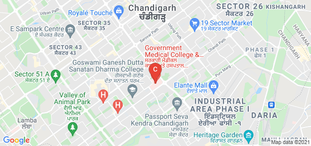GOVERNMENT MEDICAL COLLEGE & HOSPITAL, Chandi Path, 32B, Sector 32, Chandigarh, India