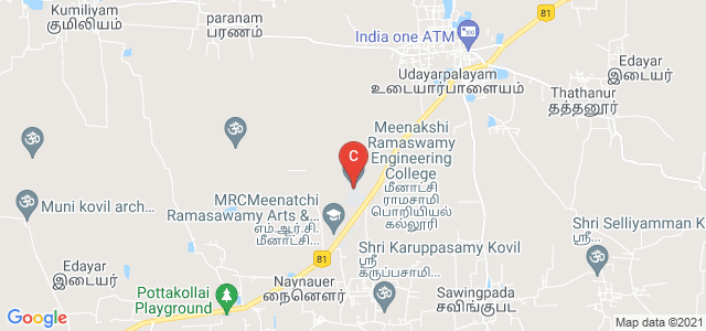 Meenakshi Ramaswamy Engineering College, Thathanur, Ariyalur, Tamil Nadu, India