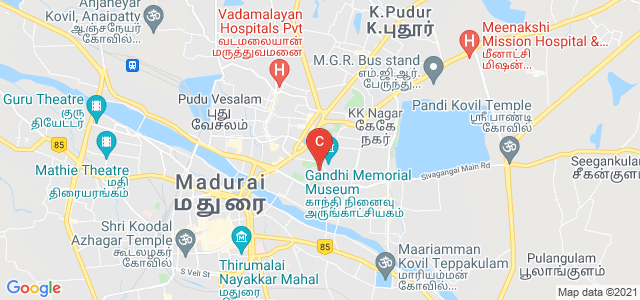 Madurai Medical College, Medical College Road, Alwarpuram, Madurai, Tamil Nadu, India