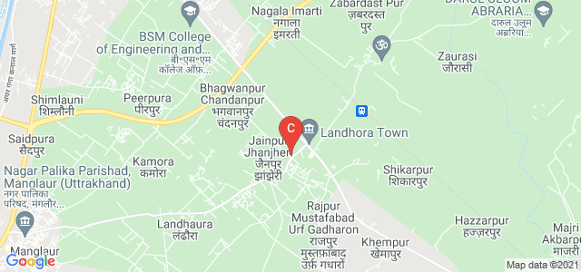 Chaman Lal Degree College Landhaura, Jainpur Jhanjheri, Uttarakhand, India