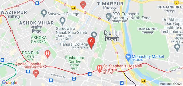 Hansraj College, Mahatma Hans Raj Marg, Hansraj College, C-1 Block, Malka Ganj, Delhi, India