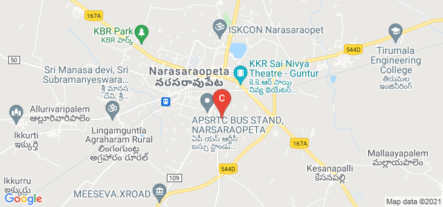 narasaraopeta engineering college, Srinivasa Nagar, Narasaraopet, Andhra Pradesh, India