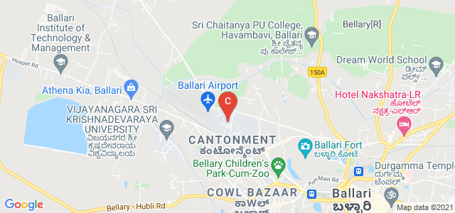 Rao Bahadur Y Mahabaleswarappa Engineering College, Vijaya Nagar, Cantonment, Bellary, Karnataka, India