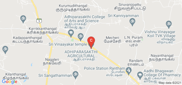 ADHIPARASAKTHI AGRICULTURAL COLLEGE, GB Nagar, Kurumudithangal, Tamil Nadu, India