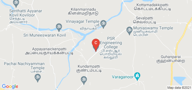 PSR Engineering College, Sivakasi, Sevalpatti, Tamil Nadu, India
