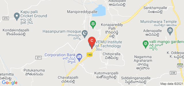 VEMU Institute of Technology, Chitoor, Chittoor, Andhra Pradesh, India