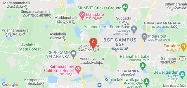 Nitte School of Architecture Planning & Design, BSF Campus, Yelahanka, Govindapura, Gollahalli, Yelahanka, Bangalore, Karnataka, India
