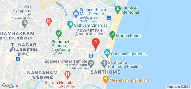 C.S.I. Kalyani Multispeciality Hospital, Doctor Radha Krishnan Salai, Loganathan Colony, Mylapore, Chennai, Tamil Nadu, India