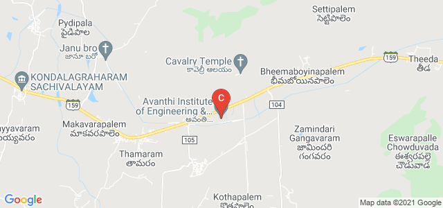 Avanthi Institute of Engineering & Technology, Makavarapalem, Visakhapatnam, Andhra Pradesh, India