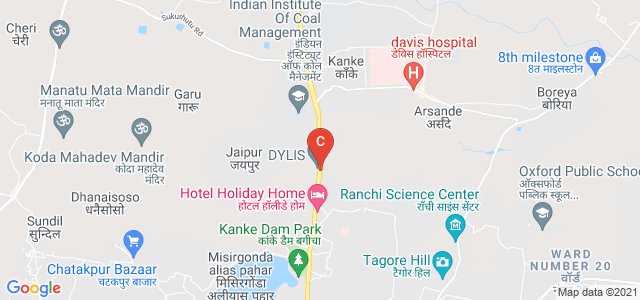 Central Institute of Psychiatry, Kanke Road, Jhirga Toli, Gandhi Nagar, Ranchi, Jharkhand, India