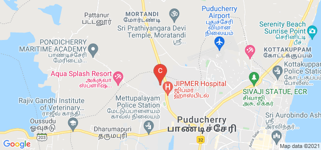 Mother Theresa Post Graduate & Research Institute Of Health Sciences, Indira Nagar, Gorimedu, Priyadarshini Nagar, Puducherry, Puducherry 605006, India