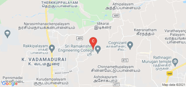 Sri Ramakrishna Engineering College, NGGO Colony, Vattamalaipalayam, Coimbatore, Tamil Nadu, India