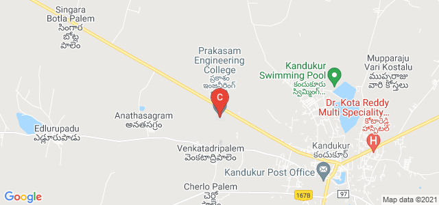 Prakasam Engineering College, Kanigiri Road, Kandukur, Prakasam, Andhra Pradesh, India