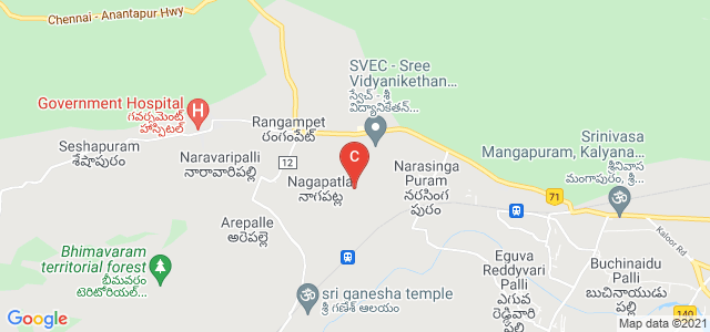 Sree Vidyanikethan Engineering College, Anantapur - Tirupati Highway, Rangampet, Andhra Pradesh, India