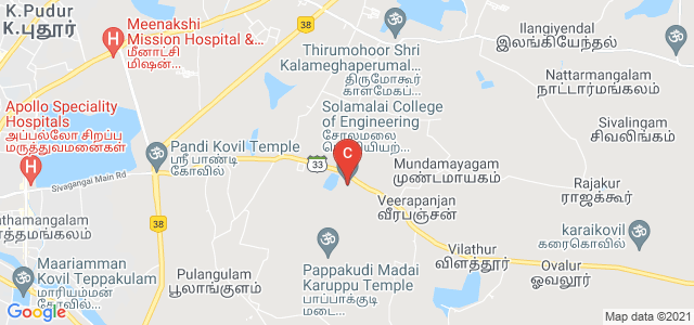 Solamalai College of Engineering, Veerapanjan, Madurai, Tamil Nadu, India