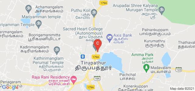 Sacred Heart College (Autonomous), SH-18 Vaniyambadi Road, Tirupattur, Vellore, Tamil Nadu, India