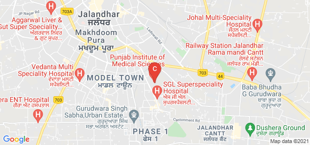Punjab Institute of Medical Sciences, Jalandhar, Punjab, India